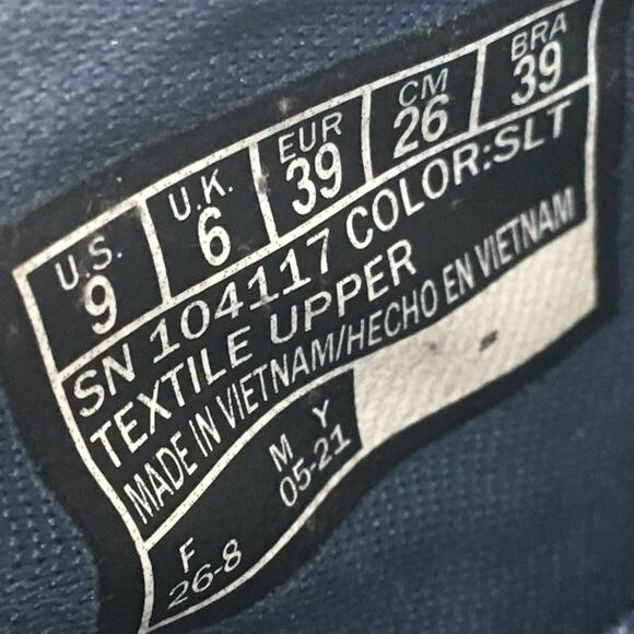 Skechers Womens Arya Blue Slip-on Sneaker Size 9 - Picture 9 of 16